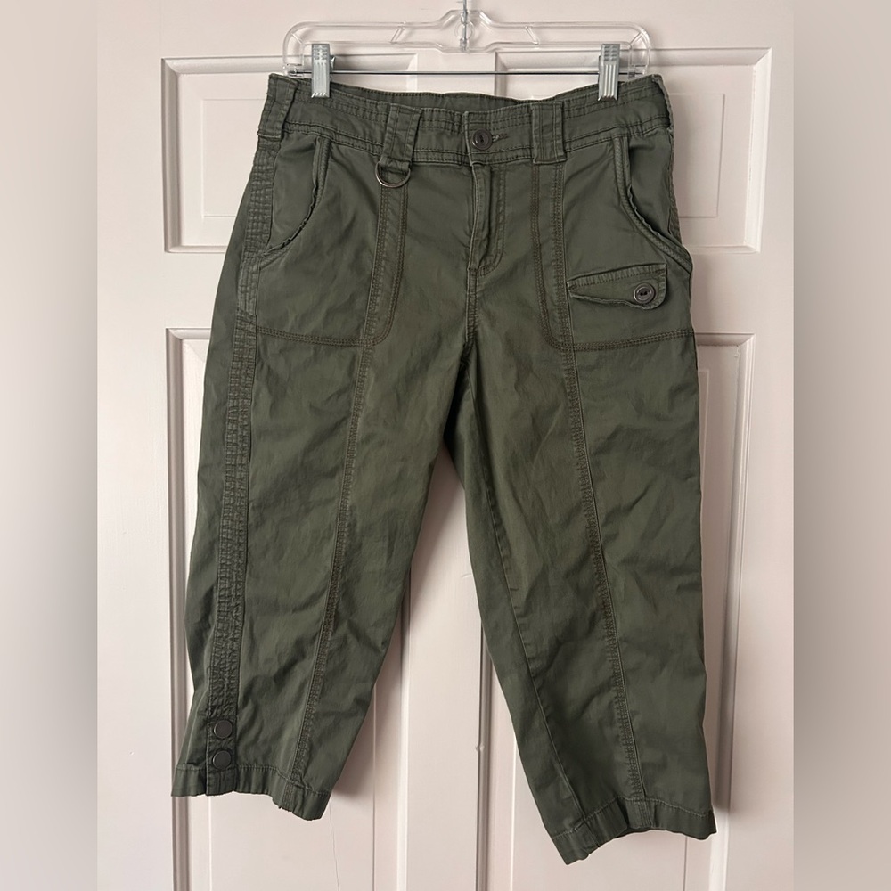 Women’s Olive Green Cargo Pants